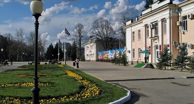 Здание Белореченского филиала Адыгейского государственного университета. Фото: официальный сайт Белореченского филиала Адыгейского государственного университета http://agubel.ru/