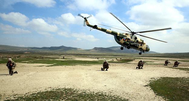 Учения азербайджанской армии. Апрель 2019 года. Фото пресс-службы Минобороны Азербайджана. https://mod.gov.az