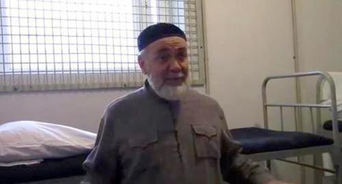 Ахмед Барахоев. Скриншот видео "Кавказского узла"