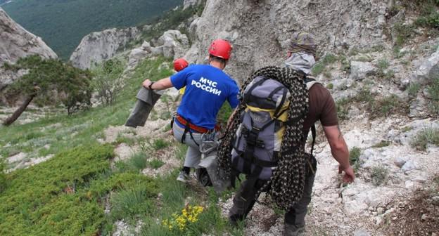 Спасатели в горах. Фото с сайта ГУ МЧС по Кабардино-Балкарии. http://07.mchs.gov.ru