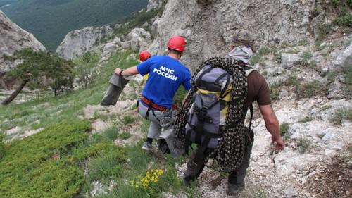 Спасатели в горах. Фото с сайта ГУ МЧС по Кабардино-Балкарии. http://07.mchs.gov.ru
