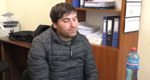 Скриншот видеозаписи допроса Тимура Дзортова, размещенной 17 апреля на канале Службы безопасности Украины в YouTube https://www.youtube.com/watch?v=lnzpH41zl4c