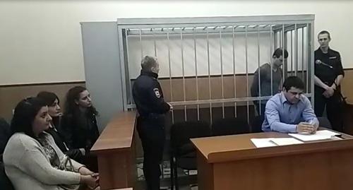 Участники суда по делу о ДТП с погибшей девочкой. Фото Светланы Кравченко для "Кавказского узла".