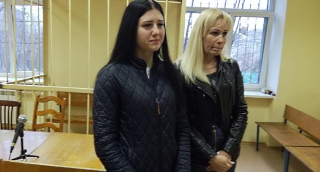 Невеста и мать Евгения Зверева. Фото: Татьяна Филимонова для "Кавказского узла".