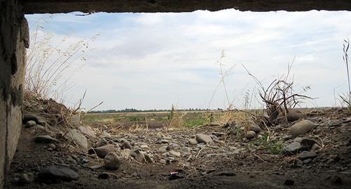 Линия соприкосновения в зоне карабахского конфликта. Фото Алвард Григорян для "Кавказского узла"