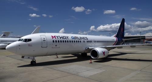 Лайнер авиакомпании MyWay Airlines. Фото: http://hualing.ge