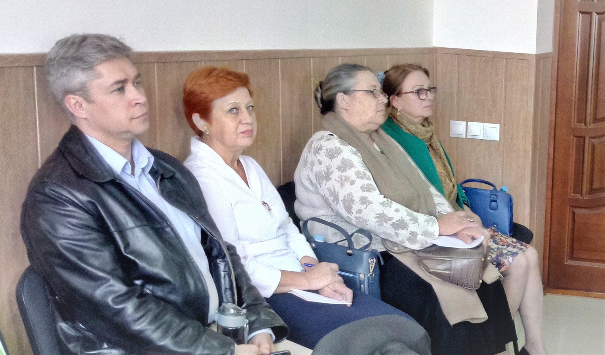 Слушатели дела Залипаева во время заседания суда. Фото Людмилы Маратовой для "Кавказского узла"