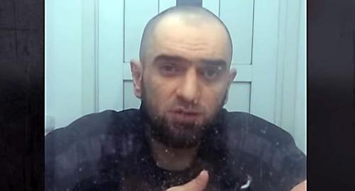 Аслан Черкесов, осужденный за убийство футбольного фаната. Фото: кадр видео "Кавказского узла"