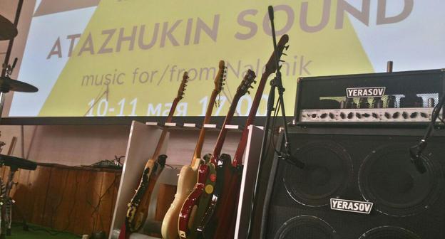 Площадка фестиваля Atazhukin sound. Фото Алана Цхурбаева для "Кавказского узла"