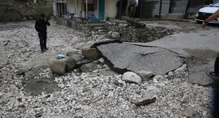 Свыше ста домов повреждены селем и градом в Дагестане