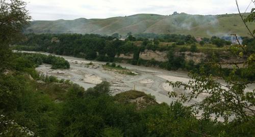 Река Урух. Ирафский район Северной Осетии. Фото: Chereck https://ru.wikipedia.org
