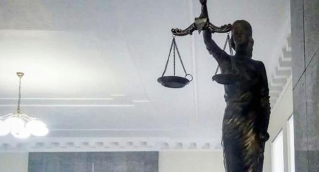 Фигура Фемиды. Фото Константина Волгина для "Кавказского узла"