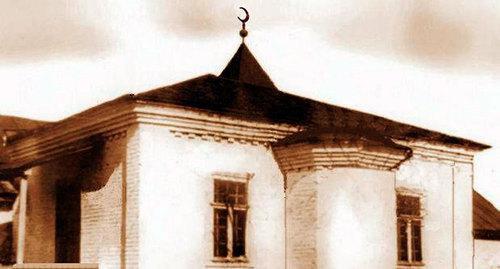 Здание первой мечети в Майкопе. Фото из архива ДУМ Адыгеи и Краснодарского края https://www.yuga.ru/news/440967/