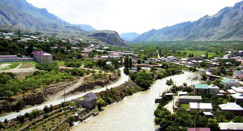 Село Курми. Фото Пресс-служба Гегебтльского района Дагестана. http://гергебиль.рф/новости/#