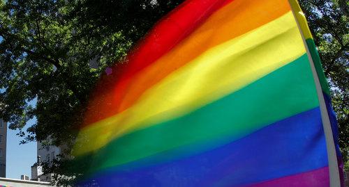 Флаг ЛГБТ-сообщества Фото: REUTERS Майк Сегар