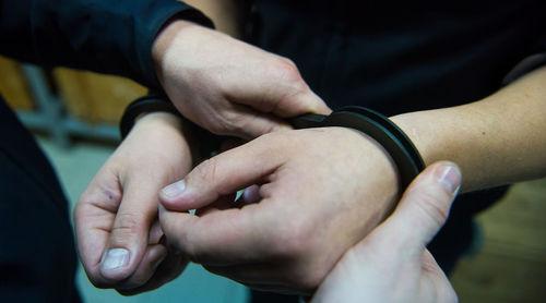 Задержание. © Фото Елены Синеок, Юга.ру
