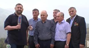 Путин пообещал дагестанским ополченцам статус ветеранов