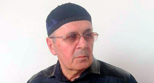 Оюб Титиев после освобождения. Фото корреспондента "Кавказского узла"