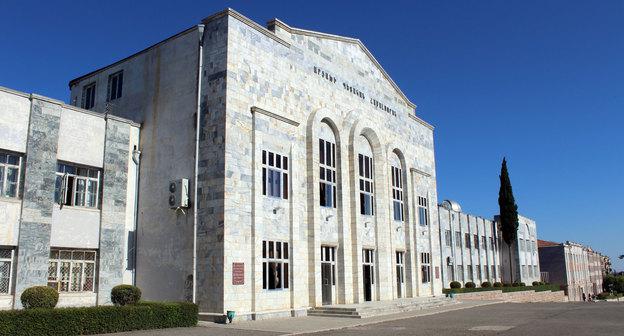 Арцахский государственный университет в Степанакерте. Фото Алвард Григорян для "Кавказского узла"