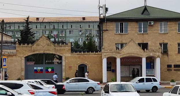 Здание полиции в Дербенте, где проходила голодовка. Фото Мурада Мурадова для "Кавказского узла"