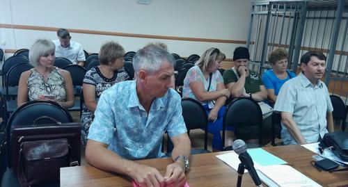 Леонид Жданов в зале суда. Фото Татьяны Филимоновой для "Кавказского узла" Леонид Жданов в зале суда. Фото Татьяны Филимоновой для "Кавказского узла"