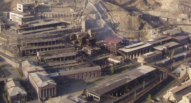 Алавердский медеплавильный комбинат. Фото: Yakovlev Sergey https://ru.wikipedia.org