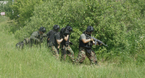 Спецоперация. Фото: Пресс-служба Национального антитеррористического комитета http://nac.gov.ru/