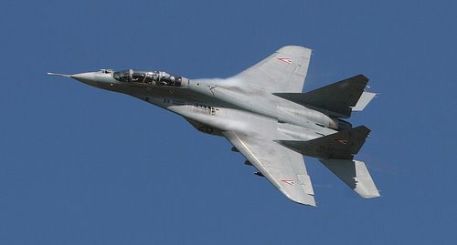 Самолет МиГ-29. Фото: Coert van Breda https://ru.wikipedia.org