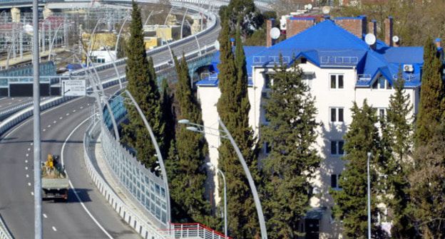 Трасса. Сочи. Фото Светланы Кравченко для "Кавказского узла"