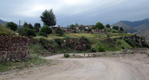 Дорога в Нагорном Карабахе. Фото Алвард Григорян для "Кавказского узла"