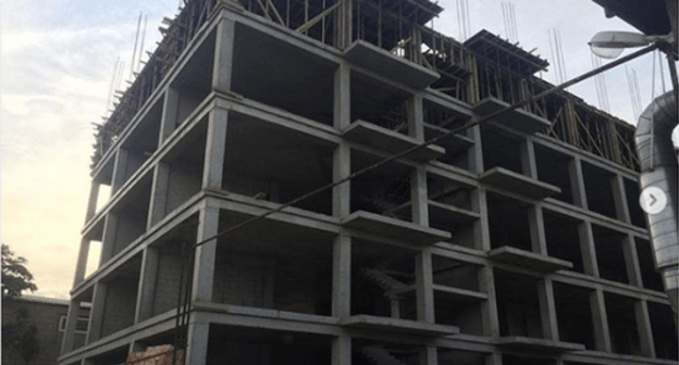 Недостроенный дом. Фото: страница прокуратуры Дагестана в Instagram https://www.instagram.com/p/Bzz8HL8gZQ-/