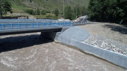 Отремонтированный мост через реку Баксан. Фото пресс-службы Упрдор "Кавказ". http://26fkukavkaz.ru/news/497