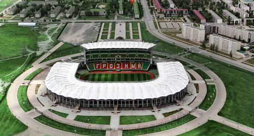 Ахмат-арена в Грозном. Фото Пресс-служба стадиона АХМАТ-АРЕНА. ФОТО: AKHMAT-ARENA.RU