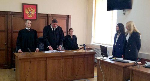 Заседание Верховного суда Северной Осетии по жалобе КПРФ. 13 августа 2019 года. Фото Эммы Марзоевой для "Кавказского узла".