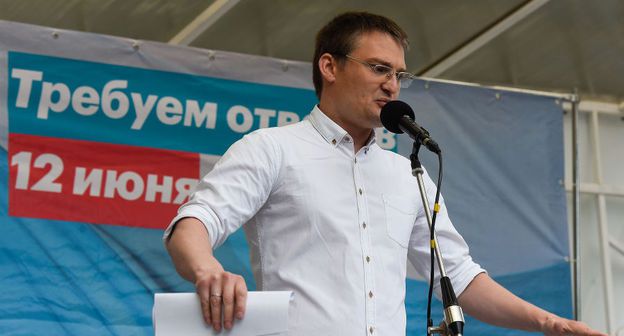 Митинг сторонников Навального в Краснодаре. Михаил Беньяш © Фото Елены Синеок, Юга.ру
