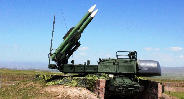 Военные  провели учения в Армении. Фото © Photo : press office of the SMD

Читать далее: https://ru.armeniasputnik.am/armenia/20190805/19944771/Armyanskie-i-rossiyskie-voennye-provodyat-ucheniya-armeyskoy-aviatsii-i-voysk-PVO.html
