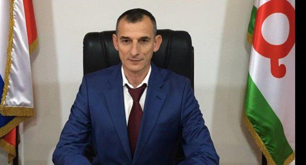 Мухарбек Барахоев. Фото Пресс-служба партии "Единая Россия" https://ingush.er.ru/news/2019/5/15/predvaritelnoe-golosovanie/