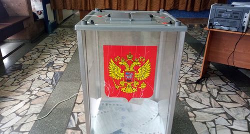 Урна для голосования. Фото Людмилы Маратовой для "Кавазского узла"