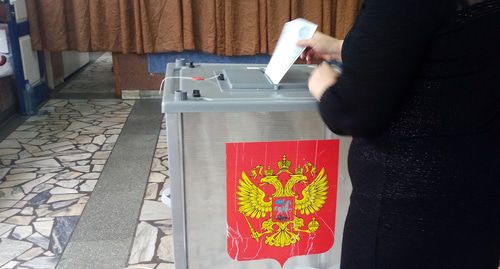 На избирательном участке в КБР. Фото Людмилы Маратовой для "Кавказского узла"