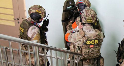 Сотрудники силовых структур. Фото: пресс-служба Национального антитеррористического комитета http://nac.gov.ru