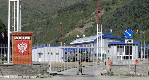 КПП "Нижний Зарамаг" в Южной Осетии. Фото  МИА "Южная Осетия Сегодня"