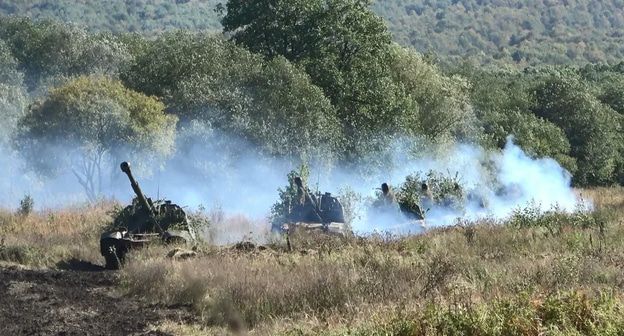Масштабные стрельбы на юге России. Фото Пресс-служба МО России