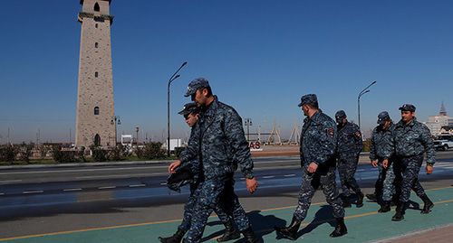 Сотрудники полиции. Ингушетия. Фото: REUTERS/Maxim Shemetov