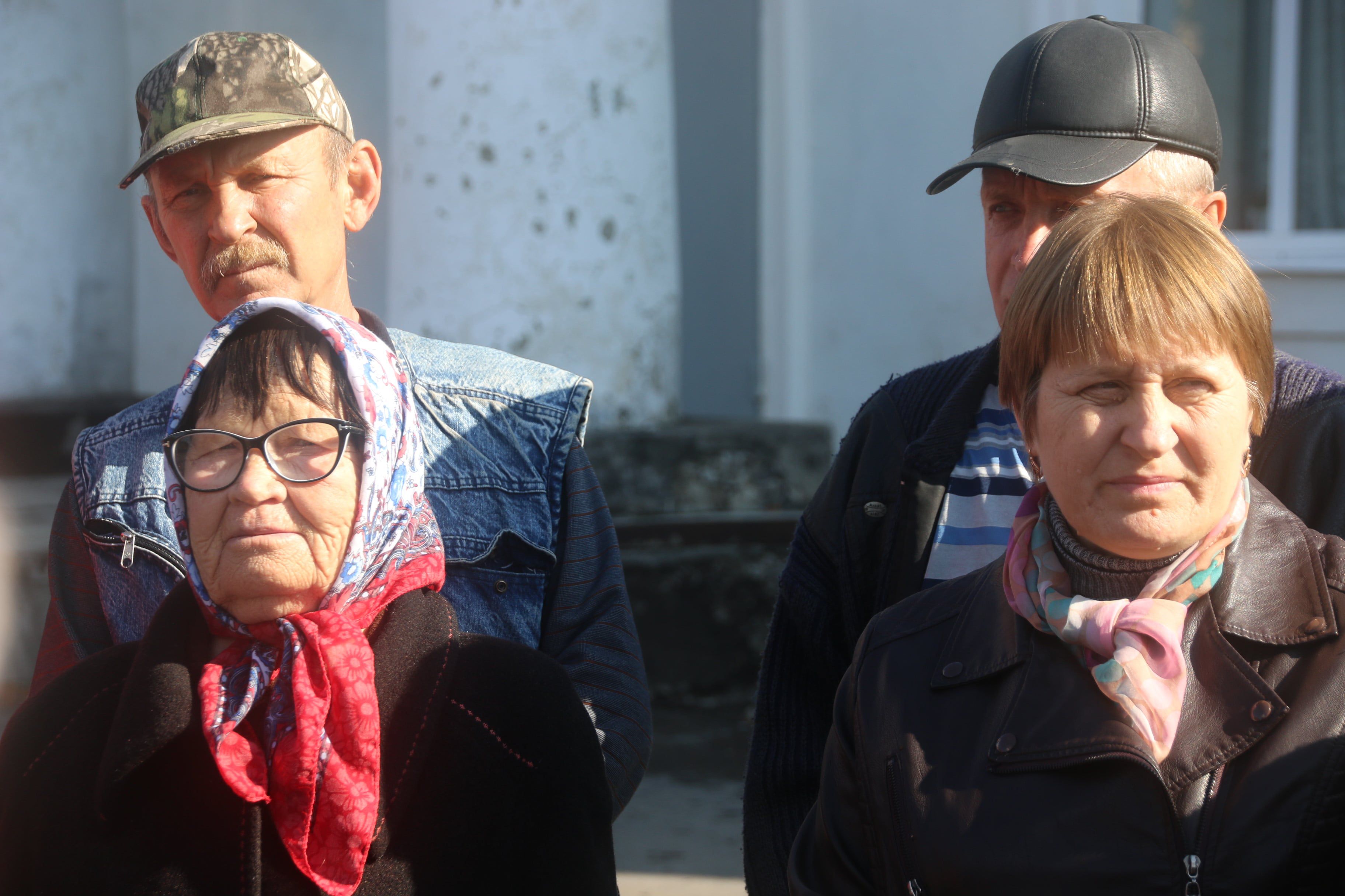 Участники пикета в Гуково 12 октября 2019 года. Фото Вячеслава Прудникова для "Кавказского узла"