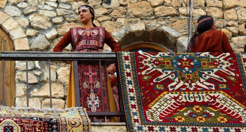 Выставка ковров в Нагорном Карабахе. Фото Алвард Григорян для "Кавказского узла".