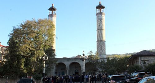 Минарет  отреставрированной Верхней мечети. Фото Алвард Григорян для "Кавказского узла"
