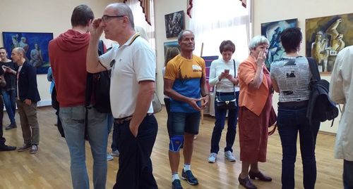 Открытие выставки в Сочи, 18 октября 2019 года. Фото Светланы Кравченко для "Кавказского узла".