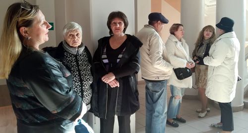 Активисты в зале суда. Волгоград, 21 октября 2019 г. Фото Татьяны Филимоновой для "Кавказского узла"