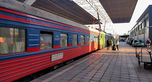 Прибытие поезда на вокзал в Ереване. Фото: CC BY-SA 2.0/Vicuna R https://www.flickr.com/photos/144510328@N03/