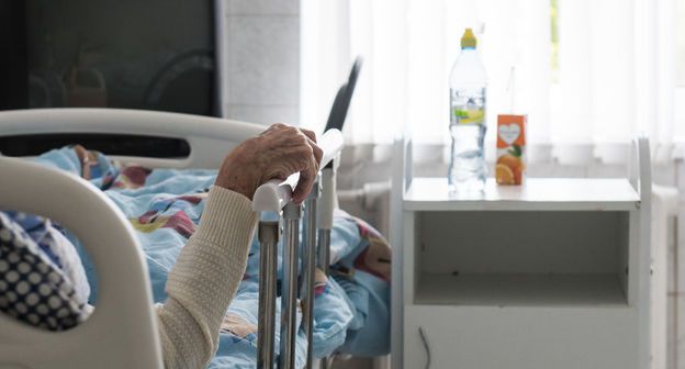 В отделении паллиативной помощи. Фото Елены Синеок, Юга.ру https://www.yuga.ru/news/439874/
